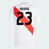 Maglie da calcio Perù 2024 A traslocare le camicie da calcio Copa Pizarro Farfan Cueva EleCcion Peruana Cuevas Solano Flores Cubillas Pineau Abbigliamento da esterno Kit per bambini