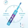 toothbrush Musical Electric Toothbrush For Children Dental Electric Toothbrush Kids Oral Sonic Toothbrush Rechargeable 2 Tooth Brush Nozzle