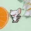 Broches pin animé animal périphérique broche mignon cartoon souris metal badge accessoires personnalisés épingles pour badges pour sacs à dos