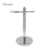 Blades Deluxe Chrome Stand pour le rasoir de sécurité et la salle de bain Brosse Dernier stand de rasage pour les cadeaux de luxe