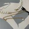 Cinturones cinturón para mujeres con cáscara de perla cadena de perla decorativa de metal delgado cien vestidos a juego accesorios corsé