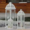 Bandlers Simple Holder European Wedding Glass Metal Decorations vintage candele Home Decor Cougies de Noël