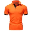 Men's T Shirts Short Sleeve Polo Casual Slim Fit Basic Designed Quick-drying Anti-wrinkle Tops