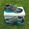 Scarpe uomini CR7 Stivali da calcio in erba TF Soccer Clettes Giovani Basso Top Allenamento Scarpe per uomini