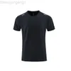 Desginer alooo yoga aloe t shirt toppkläder korta man män sommar casusleeved t-shirt herrar andas iskilk snabb torkning kläder sport kör fitness träning