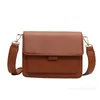 Shoulder Bags Arrive 2024 Fashion Women's Small Pu Leather Messenger Brief Flap Crossbody Bolsa Feminina