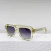 Óculos de sol da moda para homens Mulheres designers de tremonha de verão American High Street Outdoor ao ar livre Anti-ultraviolet Retro Plate Acetato Fibra Quadro quadrado Caixa aleatória WDO5