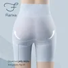 Flarixa Seamless Body Shapers Women Ultra Thin Ice Silk Safety Shorts High Waist Flat Belly Reducing Panties Slimming Underwear 240420