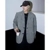Herrenanzüge Herren Blazer Jacke Personalisierte Nische einzigartige Street Street Kleidung Lose sitzende koreanische Mode Männer