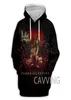 Men039s Sweatshirts Sweatshirts et Hell suivi avec des vêtements imprimés de bande 3D Streetwear Men Sweatshirt Fashion Hooded Long Slee4075833