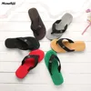 Casual Slippers For Men Flip Flops Beach Sandals Summer NonSlip Flat Slides Indoor House Shoes Male Slipper Man 240417