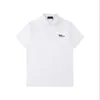 Italië 2024 Luxe heren Polo shirts zomerse modemerken Designer Polos Shirt Men Designer Embroidery Short Sleeve Tees#180