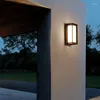 Vägglampa utomhus 12W radarsensor led superljust vattentät modern gång trappa villa entré gård