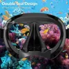 Farshighted Presbyopia Diving Mask met gehard glazen lenzen lezen Hyperopia Duikuitrusting voor mannen vrouwen 2.0 tot 5,0 240410