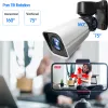 Lens 4K 8CH POE NVR System Kit IP 5MP Bullet PTZ Camera Pan Tilt 10X Zoom Humanoid Detection P2P MINI Surveillance Video Camera Set