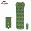 Tassen NatureHike luchtmat ultralight draagbare drijfabele matras backpacken waterdichte vouwbedcampingmat met kussen