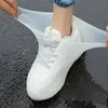 Reusable Waterproof Rain Shoes Covers Silicone Outdoor Boot Overshoes Walking Accessories Shoe Cover 1Pair 240419