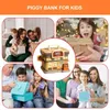 Japanese Piggy Bank Kids Money Bank Small Cash Bank Box Box Kids Saving Bank Cash Coin Box Sauvel