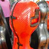 Instrument Factory Outlet 4/4 Cello Case Carbon Fiber Cello Hårt fodral 3,6 kg Röd randfärg Lätt vikt