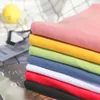 8 Solid Color Cotton T -shirt Women S4XL Harajuku Witte dames T -shirt Femme oneck Koreaanse zomer top basic druppel 240410