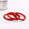 Bangle Natural Red Chalcedony Armband Female Agate Warring States Jade Fine Round Beauty Authentic Chinese S