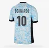 2024 Euro Portuguesa Portugal Soccer Jerseys Ronaldo Joao Felix Pepe Bermardo B.Fernandes Camisa de Futebol2024 J.Moutinho Football Shirt Men Kid Kit Women