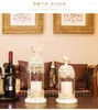Kerzenhalter kreativer europäischer Halter transparenter Glas Kerzenlicht Esstisch Dekor Große Vintage Candelero Home