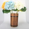 Decoratieve bloemen 5 -stks/lot 19cm Artificial Hydrangea Branch Wedding Bouquet Home Garden Slaapkamer Decoratie Pography Props Fake