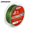 ACCESSOIRES DAGEZI 8 STRAND 300M / 330YDS AVEC CADEAU SUPER STRONG 1080 LB Lignes de pêche de marque 100% PE Ligne de pêche tressée