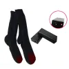 Accessories Rechargeable Thermal Stockings Electric Battery Heated Socks Feet Warmer Heater Ice Fishing Foot Shoe Boot Warm With Battery Box