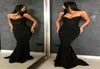 Mermaid Black lovertjes Avondjurken Robe de Soiree 2020 Sexy Prom Dress Club Backless formele feestjurken6706468