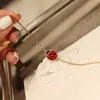 Luxury Top Fine Brand Bangle for Women Vancefe Ladybug Premium Känn dig förtjockad 18K Rose Gold Plated Armband för kvinnor Ins Goddess Festival Gift for Women