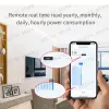 Controle 100A Driefasige Tuya Din Rail WiFi Smart Energy Meter Lekkage Protection KWH Meter Wattmeter Voice Control Alexa