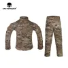 Calzature emersongear per bambini set di uniforme tattica autunno mc color kids camouflage dunting tuge per top a maniche lunghe+pantaloni lunghi em6929