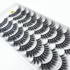 510Pairs 3D Faux Mink Eyelashes Natural Thick Long False Dramatic Fake Lashes Makeup Eyelash Extension maquiagem 240420
