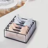 Storage Bags Underwear Box Women's Socks Wardrobe Drawer-Type Bra Thickened Grid Packing Mesh