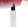 Garrafas de armazenamento 60 ml garrafa de spray transparente de maquiagem plástica de maquiagem líquida de perfume líquido recarregável para viagem (corpo transparente