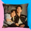 Pillow Poohpavel Double-sided Printed Pillowcase Thai TV Pit Babe The Series Bable Charlie Drama Stills Home Car Decor Cover