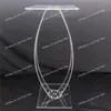 Party Decoration Geometric Crystal Acrylic Flower Stand Wedding Main Table Ornaments Centerpiece