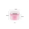 Storage Bottles 30g 50g 100g 150g Plastic Pink Cosmetic Cream Jar With Lids Powder Container Bottle Package F972