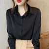 Frauenblusen elegante Frauen Hemden Frühling Herbst Office Ladies Langarmweiß für Frauen Kleidung Casual Tops Lady Blusas