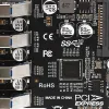 Карты 4 PORT PCIE USB 3.0 Адаптер HUB USB3 PCIE USB3.0 Контроллер USB 3.0 PCI Express Adapter PCIe Extender Adapter Card для настольного компьютера