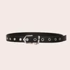 Ceintures Pu Belt Belt with Penpend Adjustable Woman Girls Girls Jeans Robes Jupe Mabet Decors