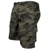 Shorts shorts per uomini dell'esercito militare multi tasca per mimeti di carico pantaloni corti casuali sciolti240416