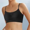 Yoga -Outfit Frauen nahtloser BH sexy Ice Seide Wireless Bralette Girl Push Up Dessous gepolsterte Brassiere Tube weibliche Schönheit Hintergrundunterwäsche