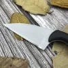 Akcesoria 5cr15mov mini kieszeń prosta nóż na zewnątrz nóż wędkarski przenośna dżungla przetrwanie nylonowa nóż osłonki nylonowej