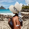 Широкие шляпы Brim Beach Женщины Удобные летние складные солнцезащитные шляпы мод