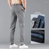 Pantaloni maschili primavera estate in cotone per uomo affari slim dritte classici lavoro cargo pantaloni casual vestiti maschi