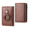 Holders 2022 Airtag Wallet PU Leather Card Holder Anti Protective Cover Men Women Cardholder Airtags Case Bag For Apple AirTags Tracker