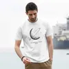 Herren T-Shirts Sommer neue Feste Farbe Casual Short Slve Men T-Shirt Mondbrief Druck T-Shirt Hip Hop High Strt Korean Style Übergroße T Y240420